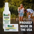 thumbnail image 2 of Bug X FR DEET-Free Insect Repellent Spray - 2oz Bottle of Natural Geranium Oil to Protect Against Mosquitos Travel Size, 2 of 3