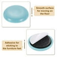 thumbnail image 3 of 20Pack Furniture Slider, 1-1/8 Inch Round Adhesive Furniture Moving Pad, Sky Blue, 3 of 6