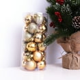 thumbnail image 6 of 24Pcs Christmas Balls Ornaments for Xmas Christmas Tree Shatterproof Christmas Tree Decorations Hanging Ball for Holiday Wedding Party Decoration, 6 of 6