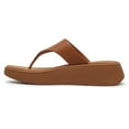 thumbnail image 2 of FitFlop Womens F Mode Flatform Toe Post Leather Sandals, 2 of 4