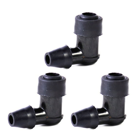 3X 90 Degree Non Resistor Plug Cap Cover Fit for Motorcycle Dirt Bike Atv