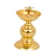 thumbnail image 2 of Candelabro de ghee, candelabro, suministros para altar, lámpara de aceite regulable, candelabro Estilo D, 2 of 9