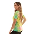 thumbnail image 2 of Just Love Loop Terry Tie Dye T-shirt for Women (Tie Dye Multi, Medium), 2 of 3