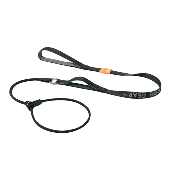 Correa para perros Howgo Training, nailon sin tirones, 1,5 m, color negro