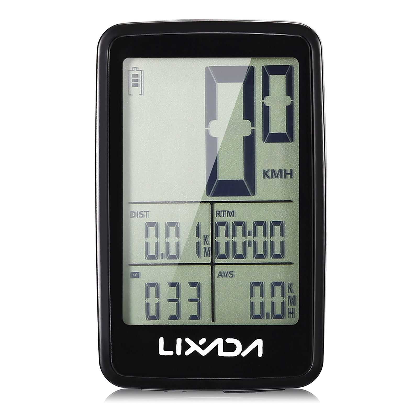 Lixada 3 in 1 Cycling Computer Wireless Bike Odometer Speedometer LCD Display Bi 