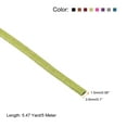 thumbnail image 2 of Uxcell 5.47 Yards 2.6mm Flat Leather Cord Suede String for DIY Crafts 8 Color in 1 Set, 2 of 6