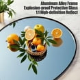 thumbnail image 5 of Easy4Home 64"x21" Arched Full Length Mirror Freestading Full Body Floor Mirror, Black, 5 of 6