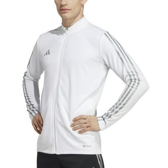 Big & Tall adidas Tricot Track Jacket Color: Off White Size: L