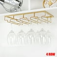 thumbnail image 3 of CAROOTU Wine Glasses Rack Under Cabinet Stemware Rack Wine Glass Hanger Racks Wire Glass Holder, 3 of 7
