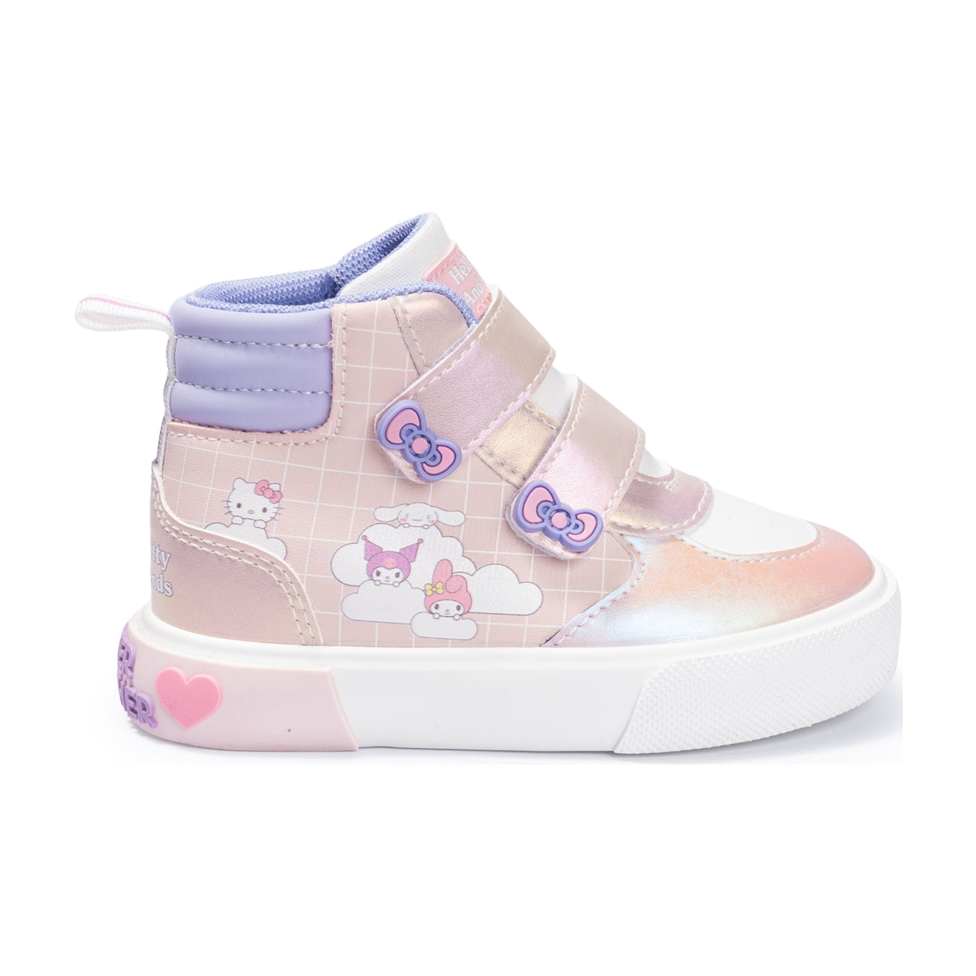 Hello Kitty Toddler Girls High Top Sneaker