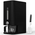 thumbnail image 1 of Dispensador de arroz Retail Blade, almacenamiento de 12 kg con taza medidora, color negro, 1 of 1