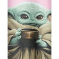 thumbnail image 5 of Star Wars Mandalorian Baby Yoda Bombard Wash Men's and Big Men's Graphic T-shirt, 5 of 6