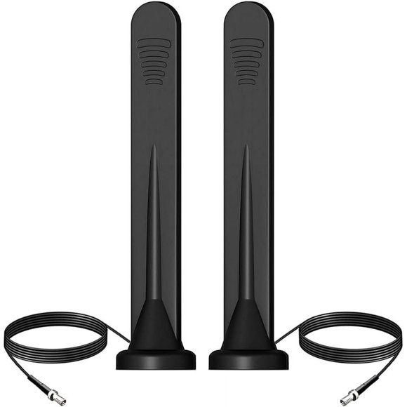 12dBi External 4G LTE 5G TS9 Magnetic Base Antenna Compatible with Netgear AT&T Nighthawk MR6110 MR6500 M6 Pro M5 MR5100 MR5200 M1 MR1100 Verizon Hotspots Router(Pack of 2),