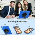 thumbnail image 2 of Case for iPad Air 13 Inch Case M3 2025 M2 2024, Rugged iPad Pro 12.9 6th/5th/4th/3rd Generation Case with Screen Protector/Kickstand/Handle Grip/Shoulder Strap/Pencil Holder, 2 of 7