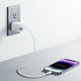 thumbnail image 2 of Anker 33W 2-Port Wall Charger with USB-C to USB-C Cable, 6 ft, White, 2 of 5