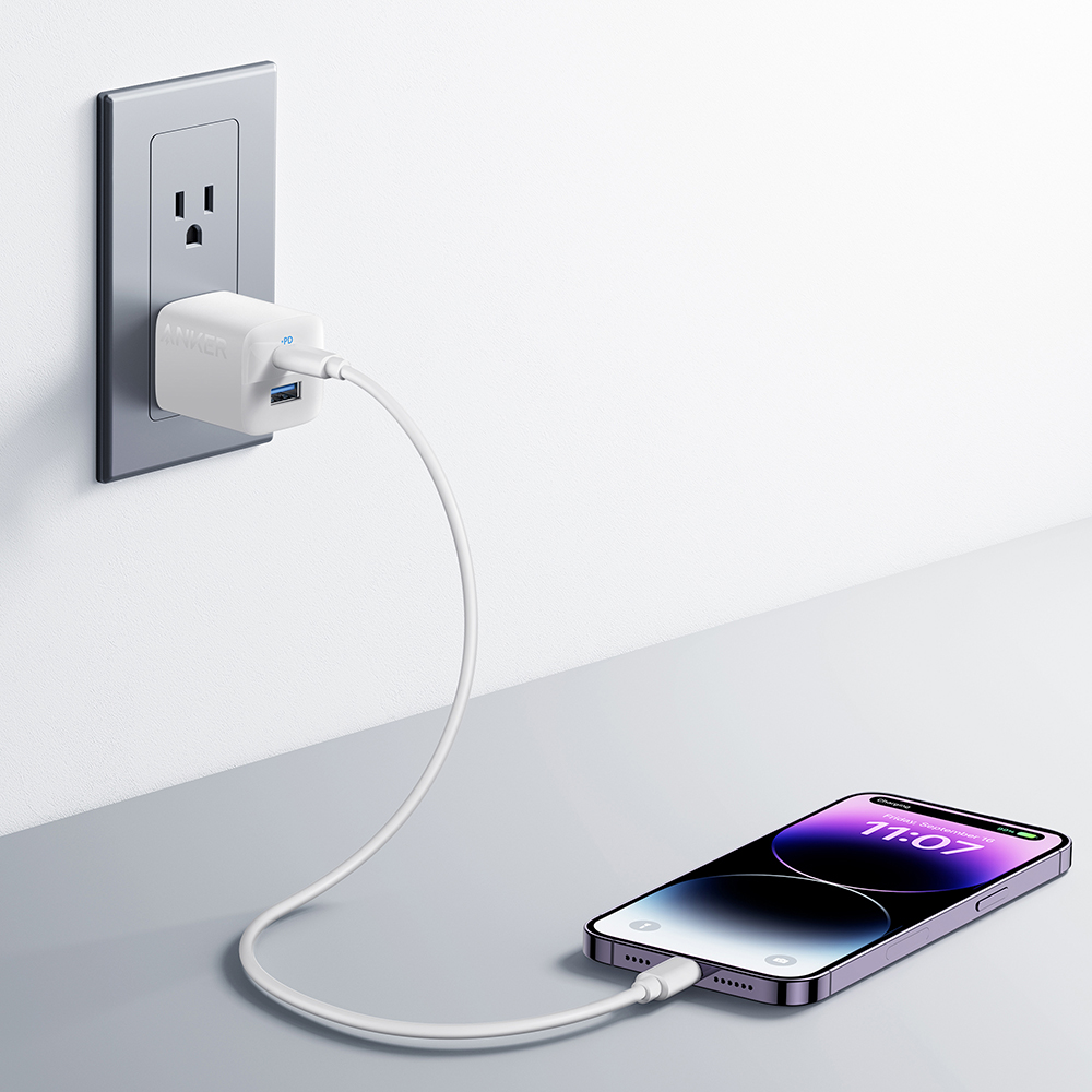 Anker 33W USB-C Power Delivery Wall Charger with 6ft Cable photo 2
