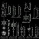 thumbnail image 5 of CREATITOY 27 Pcs Snowflake Ice Pendant Hanging Ornaments Set, Winter Holiday Christmas Decorations for Xmas Tree Home Party Supplies Indoor Outdoor Decoration, 5 of 8