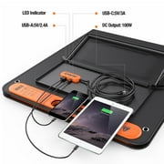 مولد جاكري للطاقة الشمسية 1500 ( يشمل ( 1 ) Explorer 1500 + ( 4 ) SolarSaga 100W )