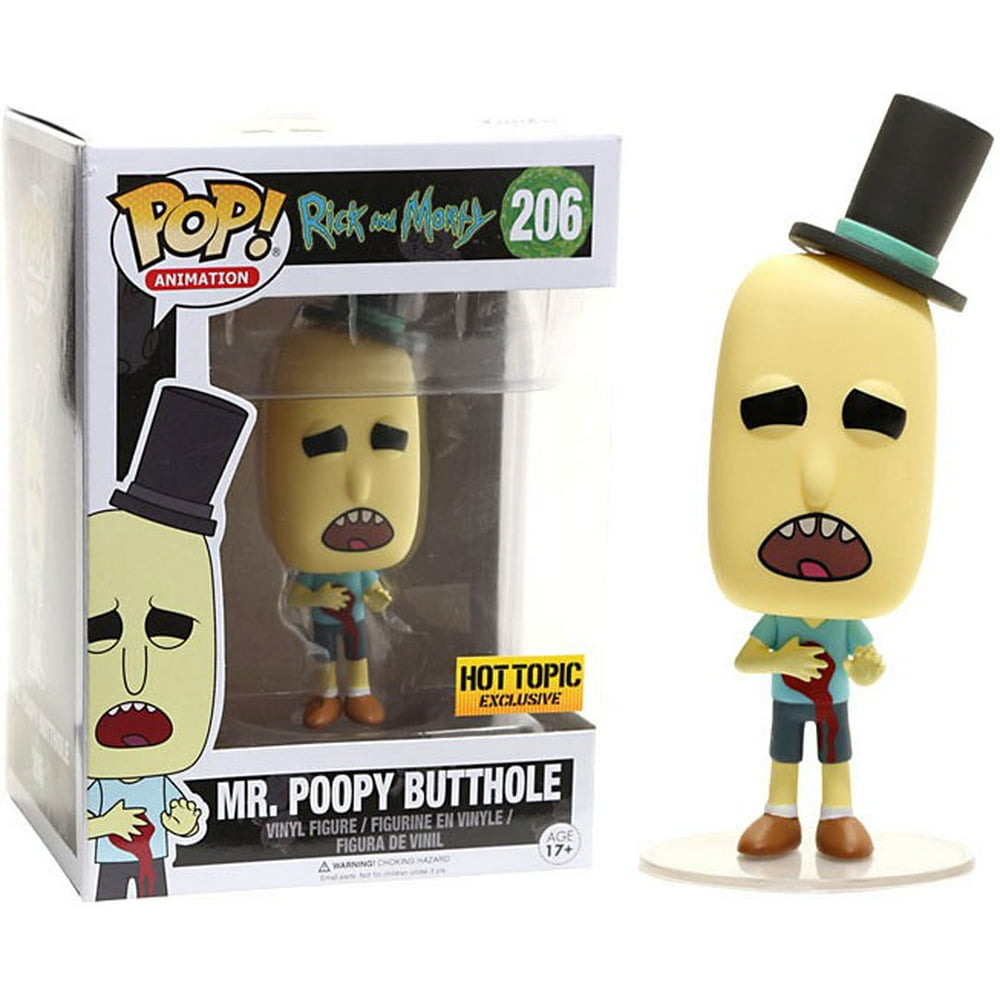 rick and morty funko pop mr poopybutthole