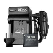 XPIX NB-11L Battery and Charger Set, with Replacement Battery and Charger Compatible with DSLR Cameras Perfect for Photographers on the Go