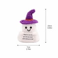 thumbnail image 3 of 2026 New Halloween Decor Ghost, Tabletop Crochet Ghost Card Holder Decor, Indoor Halloween Home Fall Ornaments for Porch and Indoor Home Office Desk Decor, 3 of 9