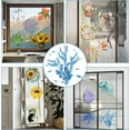 thumbnail image 6 of 4Pcs Seaweed Window Decals 16cm Summer Window Clings Ocean Themed Stickers Watercolor Marine Animals Removable Waterproof Decals for Summer Home Decorations Under The Sea Party Supplies Multi-color, 6 of 9