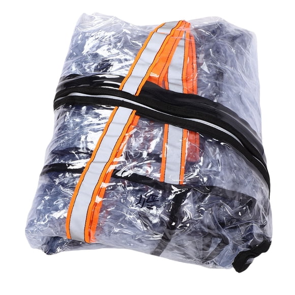 Cubierta Transparente Para Carretilla Elevadora, Rayas Reflectantes, Cubierta Para Lluvia Para Carretilla Elevadora Para Todas Las Estaciones, EVA, Capacidad De Peso De 6000 Libras