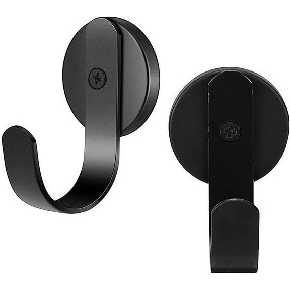 2Pack Magnetic Hooks Wreath Hanger, Heavy Duty Magnet Hook Hanging Small Strong Magnet Hook Wreath Hangers for Metal Door Refrigerator