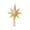 Gold, variant on RXIRUCGD Christmas Tree Topper Star with Glitter Finish, Lightweight Plastic Holiday Decor for Indoor Outdoor Tree Display, Traditional Festive Centerpiece