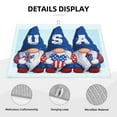 thumbnail image 3 of Honeii Cute Gnomes in USA print Super Absorbent Coffee Bar Mat Hide Stain Coffee Maker Mat for Countertops Coffee Pot Dish Drying Mat for Kitchen Counter, 3 of 7