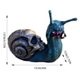 thumbnail image 2 of Halloween Sculpture Statue Craft Ornament for Garden Desktop Display and Festive Home, 2 of 6
