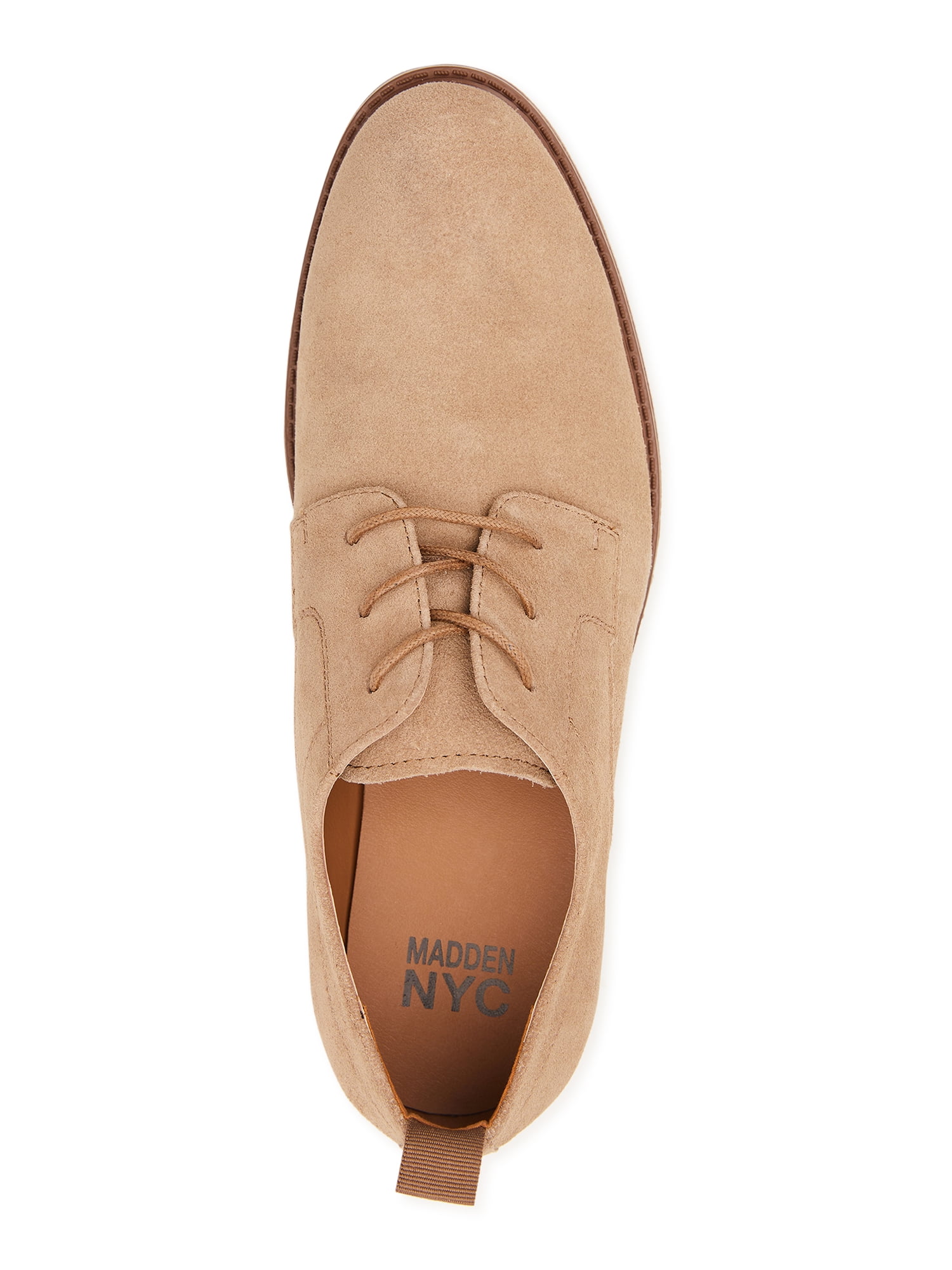 Madden NYC Men\'s Brown Suede Oxford Shoes Amazon.com | Steve Madden Men main image 3