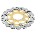 thumbnail image 2 of 1Pair Front Brake Discs Rotors for HONDA CBR600F CBR 600 F4i Sport 2001-2007 VTX1800R VTX1800C, 2 of 5
