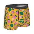 thumbnail image 4 of Uemuo Strawberry Pattern Men's Boxer Briefs,Trunk Anti-Chafing,Comfortable, Durable, and Stylish Underwear-, 4 of 9