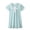 Green, variant on Auroural Summer Dresses For Girls 10-12 Children's Summer Solid Color Short-sleeved Turn-down Collar Dress Homewear Sleeping Dress For Kids 11-12 Years