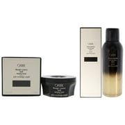Oribe Rough Luxury Soft Molding Paste and Impermeable Anti-Humidity Spray 2 Pc Kit - 1.7oz Cream, 5.5oz Hairspray