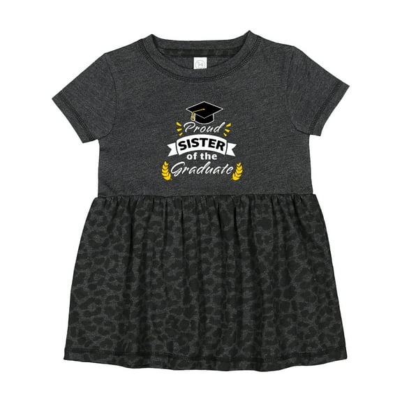 Inktastic Family Graduation-proud Sister of the Graduate Girls Baby Dress