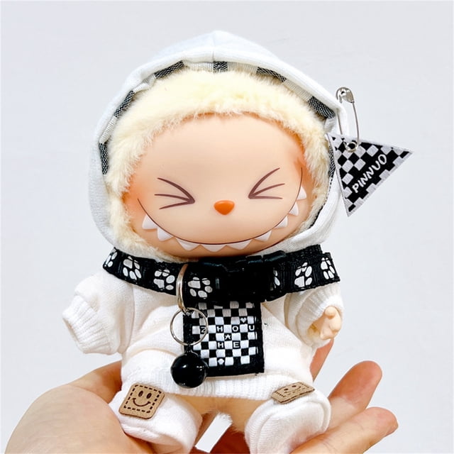 Labubus Original Labubus Original Cute Plush Toys, Plush Dolls, Plush Toys, Clothing Set Accessories (dolls Not Included) H