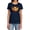 Navy, variant on The Hobbit Reign in Flame Women's T Shirt, Charcoal, X-Large