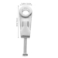 thumbnail image 2 of OUNONA 2Pcs Wheel Chain Tensioner Motorcycle Chain Tensioner Iron Silver Long-term Use Reliability Chain Adjustment, 2 of 8