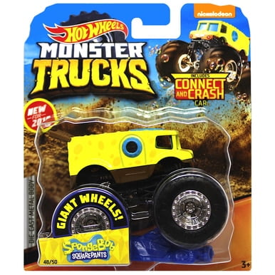 hot wheels monster truck spongebob