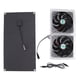 thumbnail image 1 of Kit de ventilador de panel solar Jadeshay 100W con energía solar, 1 of 8