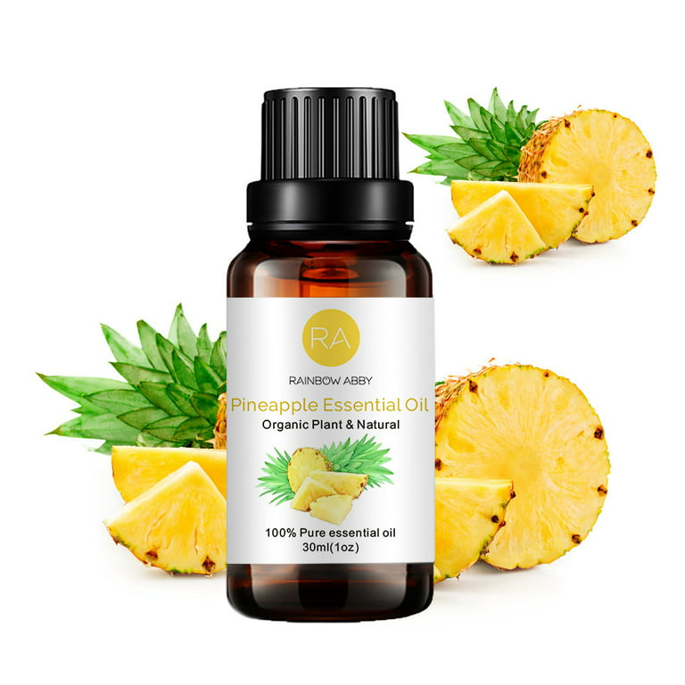 Pineapple Essential Oil, 100% Pure Diffuser Oil Pineapple Oil for Diffuser,  Massage, Skin Care, Yoga, Sleep - 30ML 