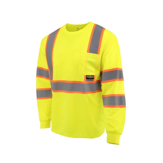 Camiseta de Seguridad Radians Alta Visibilidad Verde XX-Large Unisex