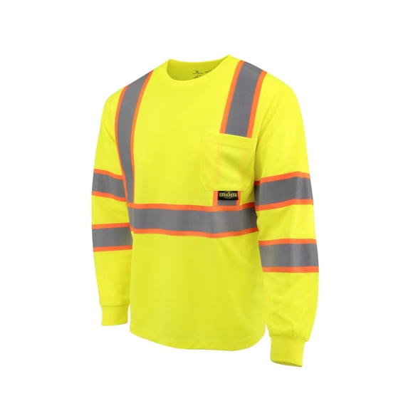 Camiseta de Seguridad Radians Alta Visibilidad Verde XX-Large Unisex