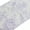 White and Lavender, variant on Balsa Circle 12" x 108" White with Lavender Lilac Floral French Toile Polyester Table Top Runner Wedding Party Decor