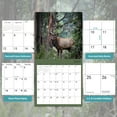 thumbnail image 3 of Calendario de Pared 2026, Calendario 2025-2026, Calendario de Pared Mensual Elafurus davidianus, Abierto de 12" x 24", Calendario de Planificación Familiar, Organizador para el Hogar y la Oficina, Colgante, 3 of 6