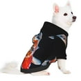 thumbnail image 5 of KLL Tricolor Koi Fish Trio for Basic Dog Hoodie - Pet Hoodie Sweater with Leash Hole - Cute Dog Sweatshirt - Pet Clothes Hooded Sweatshirt for Dog & Cat -Small, 5 of 8
