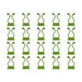 thumbnail image 1 of 100Pc Green Dill Fixator Wall Line Clips | Non-Marking Plastic Climbing Plant Fixers | High-Viscosity Adhesive Cable Organizer | Vine Support for Tiles Glass Stainless Steel Walls, 1 of 2