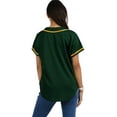 thumbnail image 4 of Ma Croix Women's Athletic Baseball Button Down Jersey 3-Pack, 4 of 7